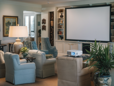 Guide pratique pour organiser une soirée cinéma d'auteur chez soi avec un projecteur portable