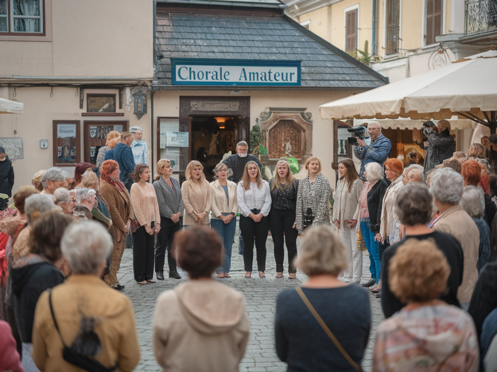 Portrait : comment une chorale amateur fait vibrer une petite ville