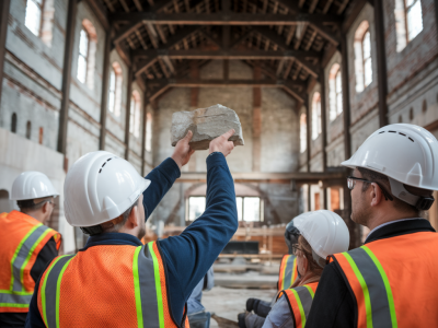 Visite pas à pas d'un chantier de restauration patrimoniale ouvert au public
