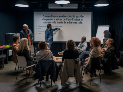 Comment lancer un ciné-club de quartier autour de films d'auteur et convaincre la mairie de prêter une salle